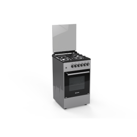 COCINA ELDOM FLORENCIA PLATA 4H - 3H Gas + 1H Eléctrica